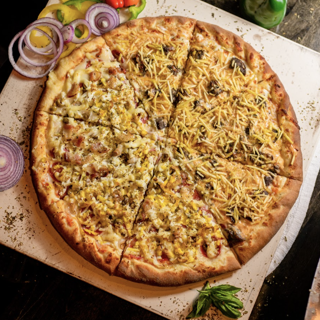 Half and Half Pizza